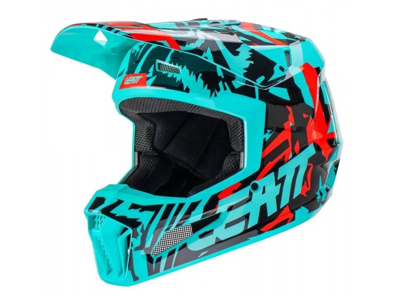 Шолом LEATT Helmet Moto 3.5 + Goggle [Fuel]